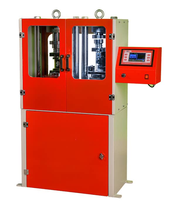 Double Piston Compressive and Flexural Testing Machine for Cement Mold - Compressive strength tests of cement specimens  - Testmak Material Testing Equipment