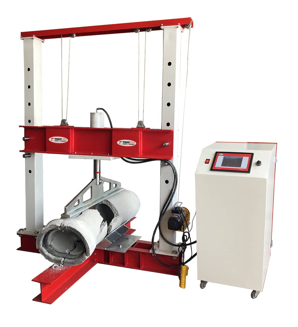 CONCRETE PIPE TESTING MACHINES