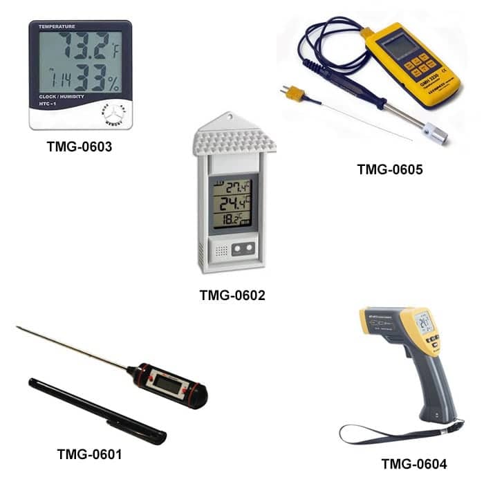 Digital thermometers - Appareils de mesure  - Testmak Material Testing Equipment