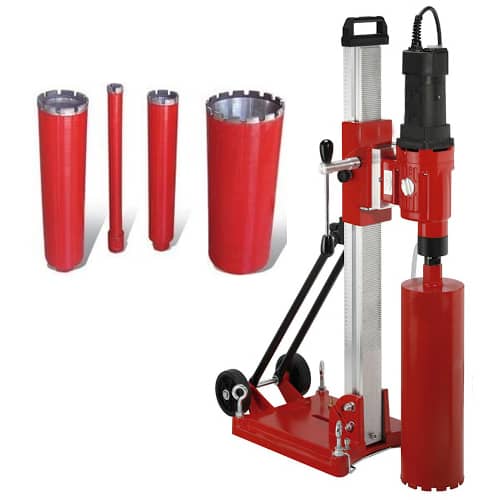 Core Drilling Machine - Sample Preparation  - Testmak Material Testing Equipment