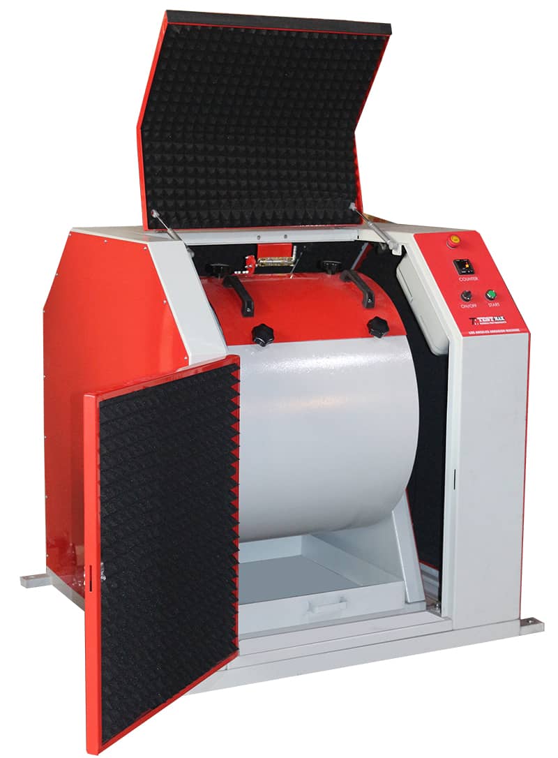 LOS ANGELES ABRASION MACHINE WITH SOUNDPROOF SAFETY CABINET