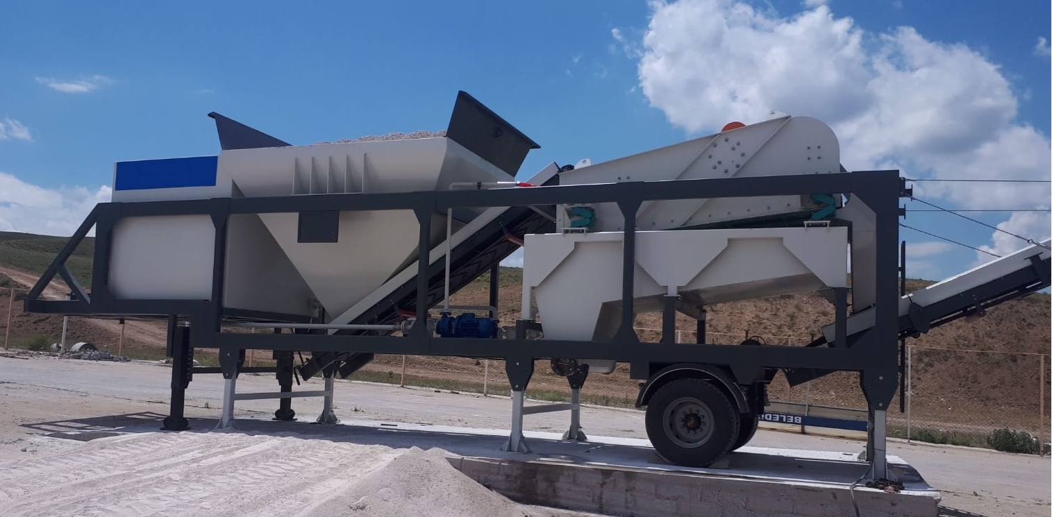 Installation Mobile de Lavage de Granulats